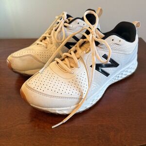 New Balance White 3000v5 Fresh Foam Men's Baseball Turf Shoes – Size 8.5